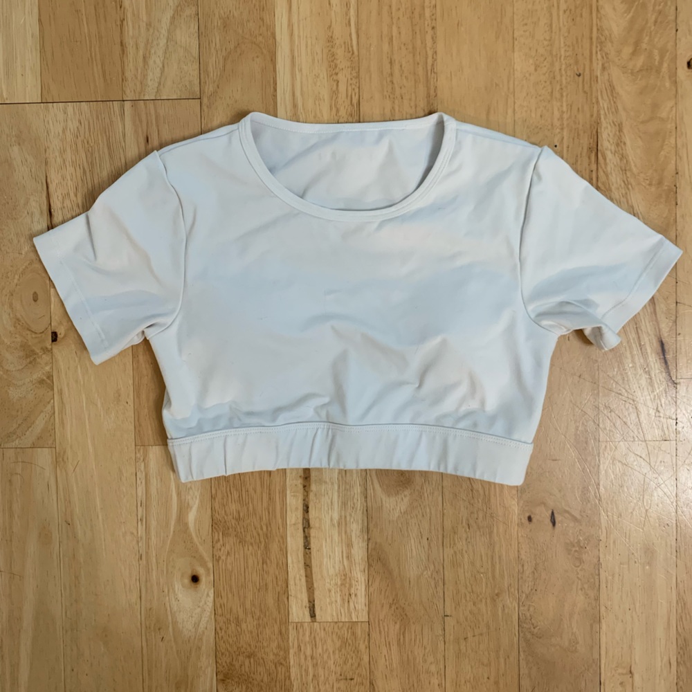 NVGTN open back crop top